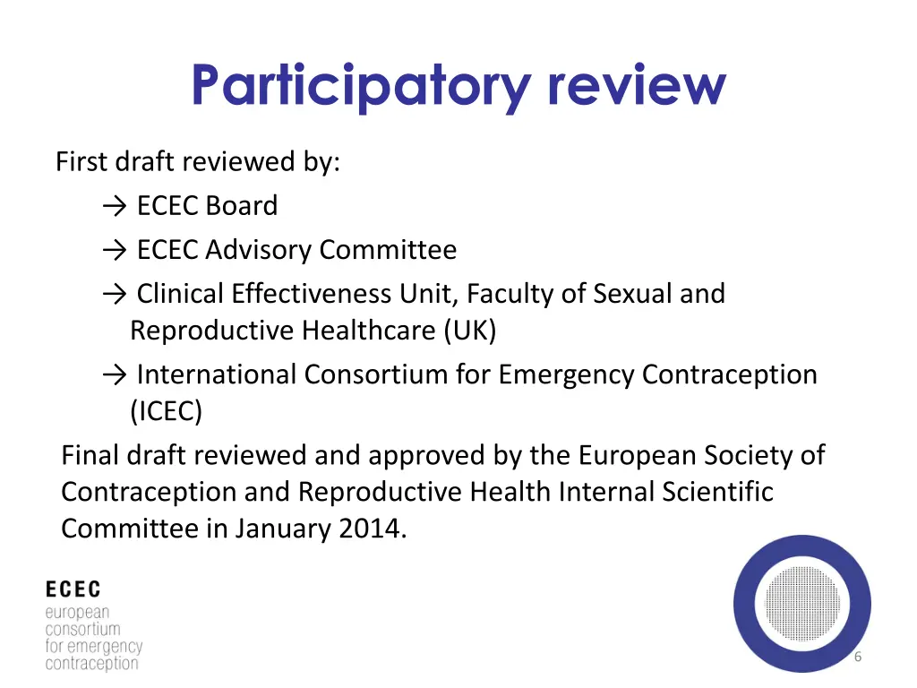 participatory review