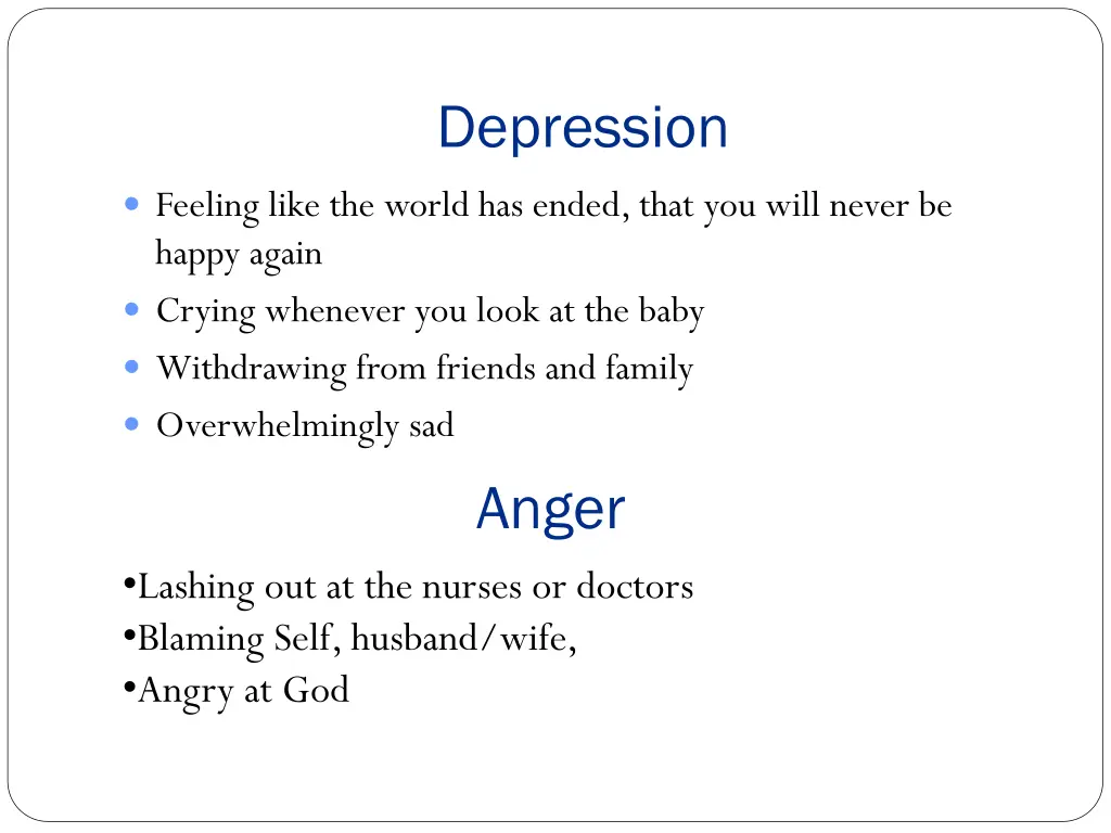 depression