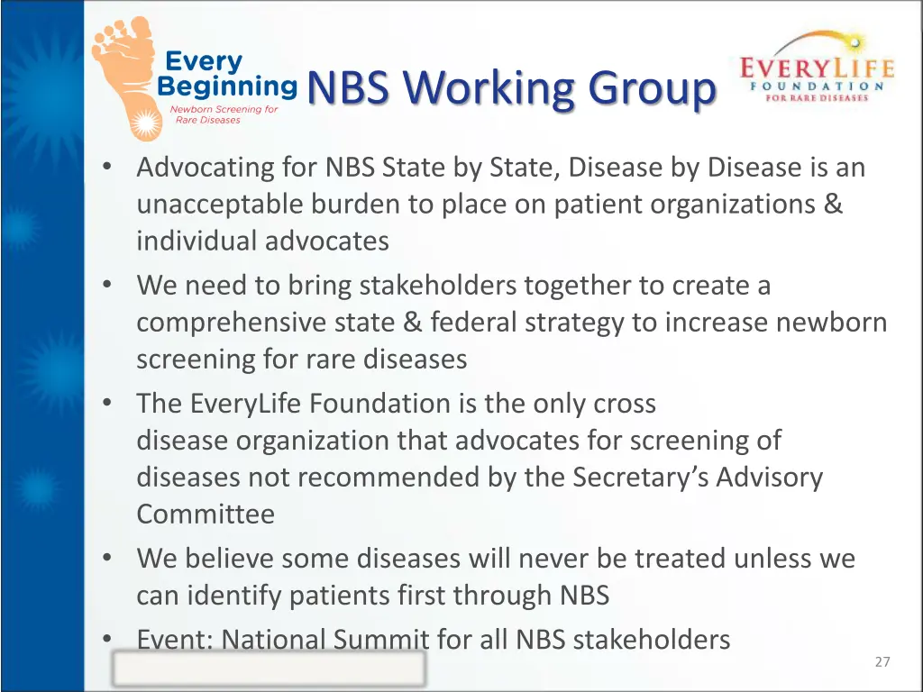 nbs working group