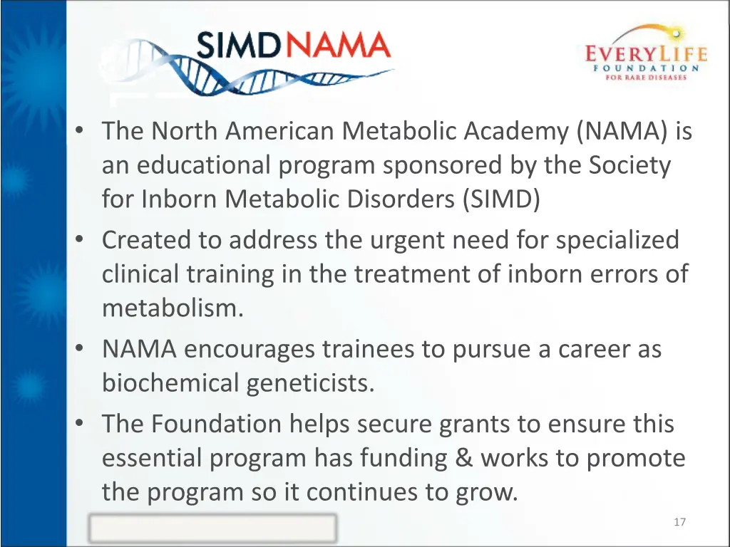 the north american metabolic academy nama