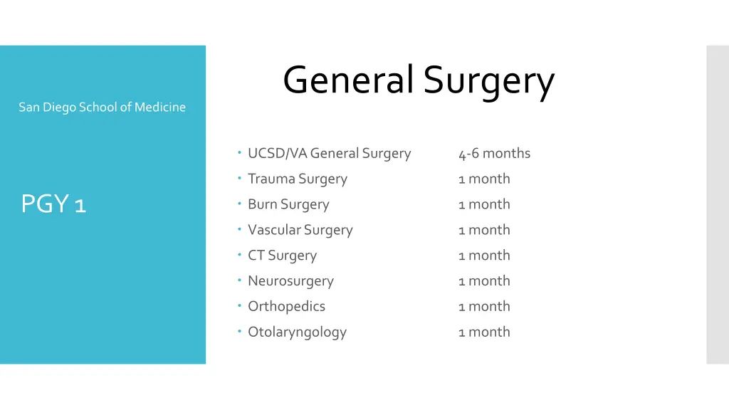 general surgery