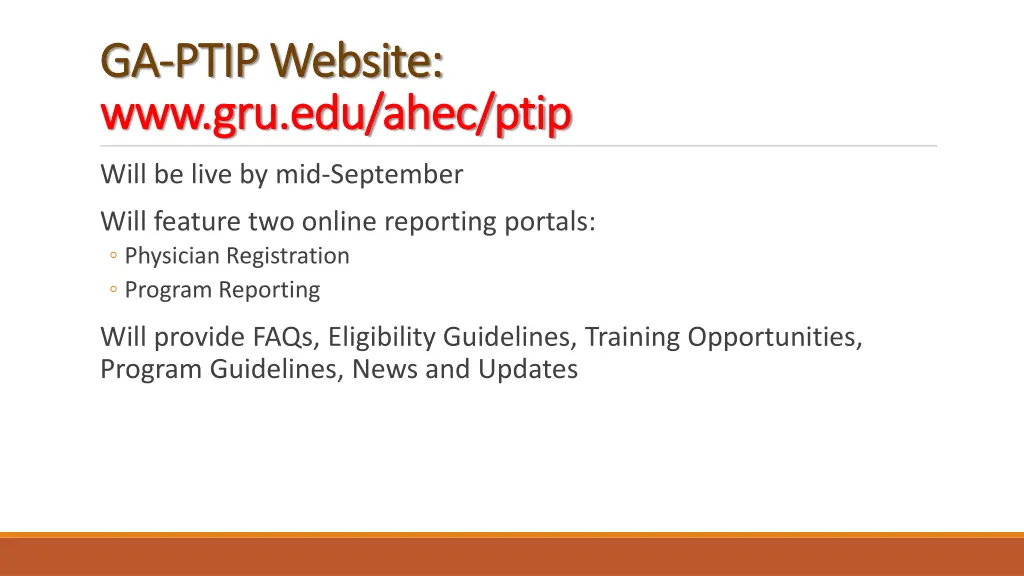 ga ga ptip website ptip website www gru edu ahec