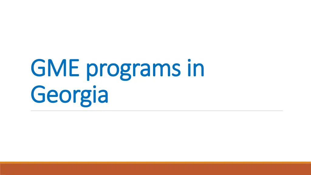 gme programs in gme programs in georgia georgia