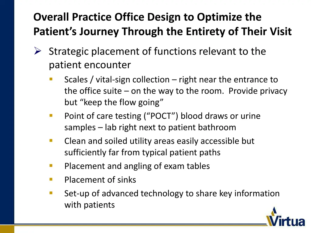 overall practice office design to optimize 1