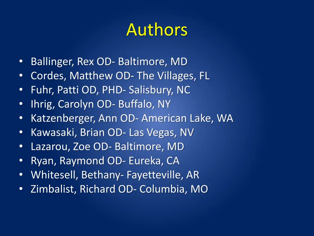 authors