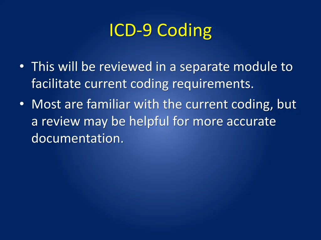 icd 9 coding