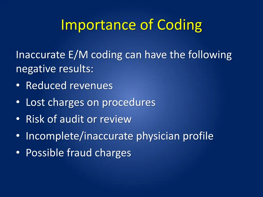 importance of coding