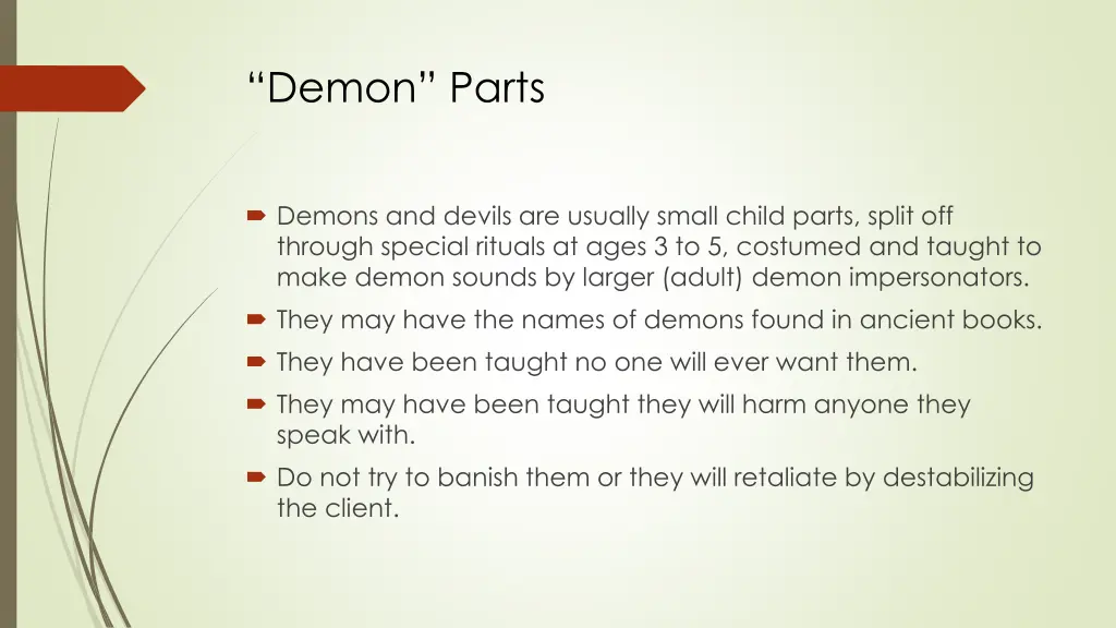 demon parts