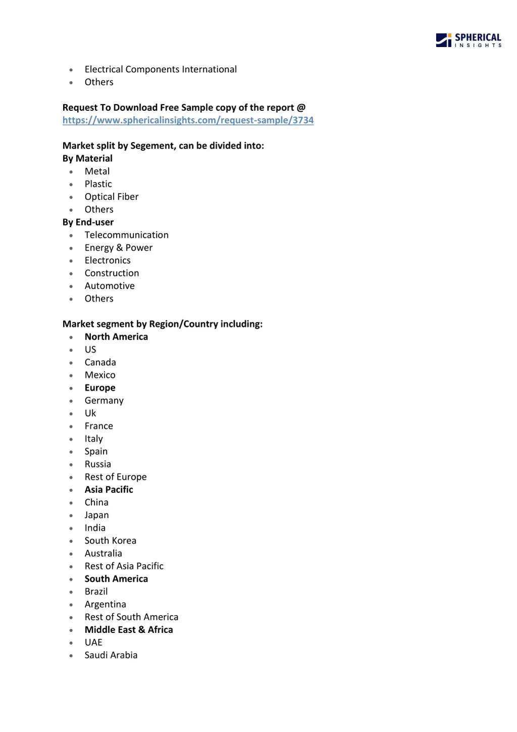 electrical components international others