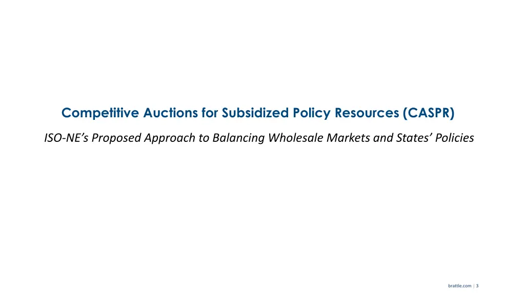 competitive auctions for subsidized policy