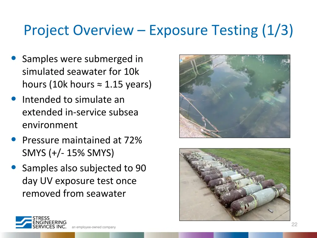 project overview exposure testing 1 3