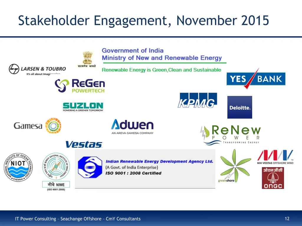 stakeholder engagement november 2015