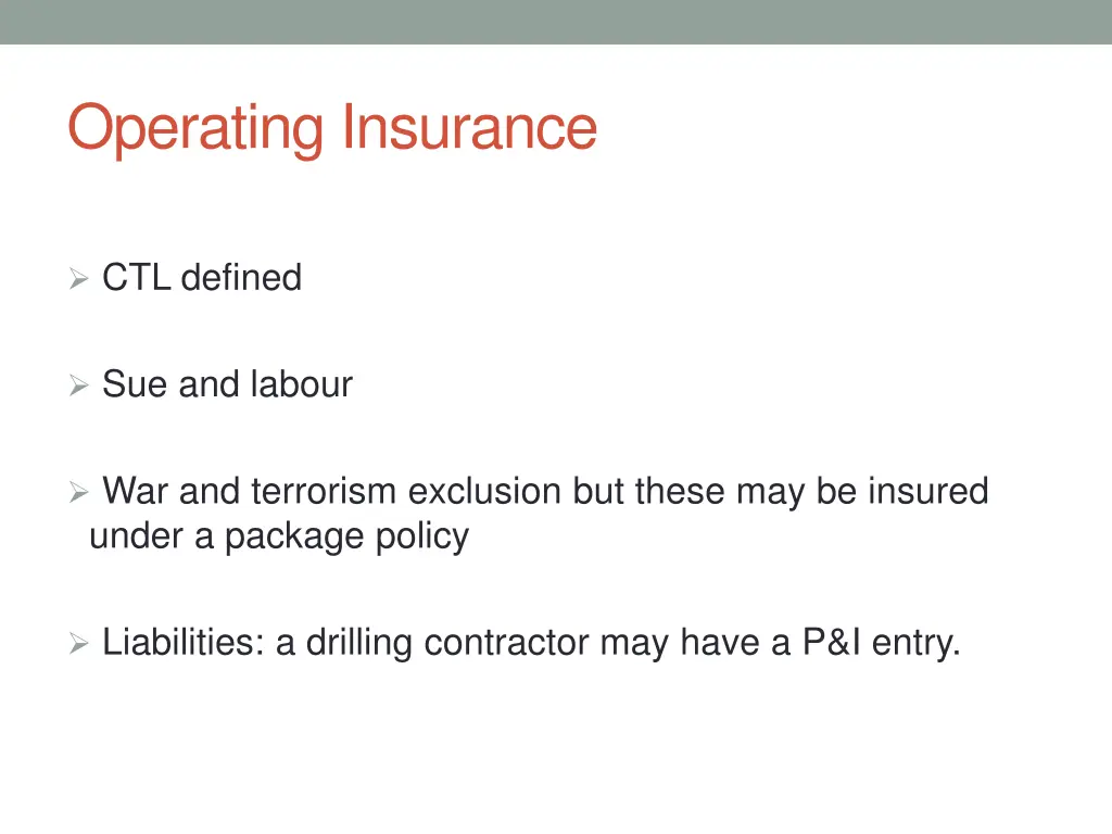 operating insurance 1