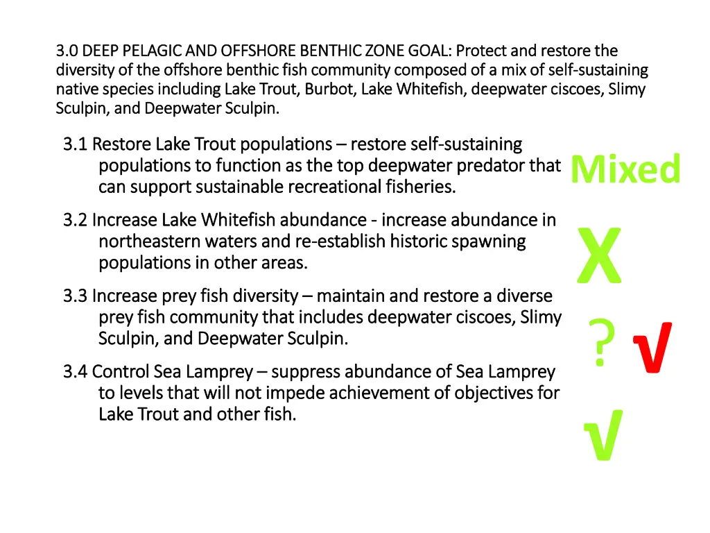 3 0 deep pelagic and offshore benthic zone goal