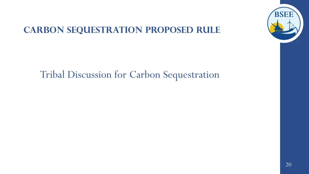 carbon sequestration proposed rule