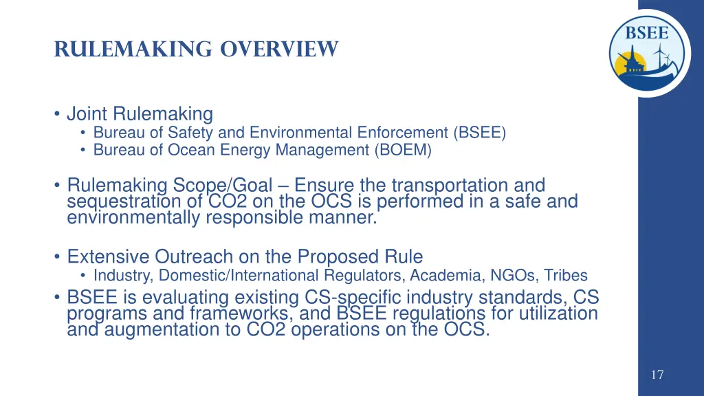 rulemaking overview