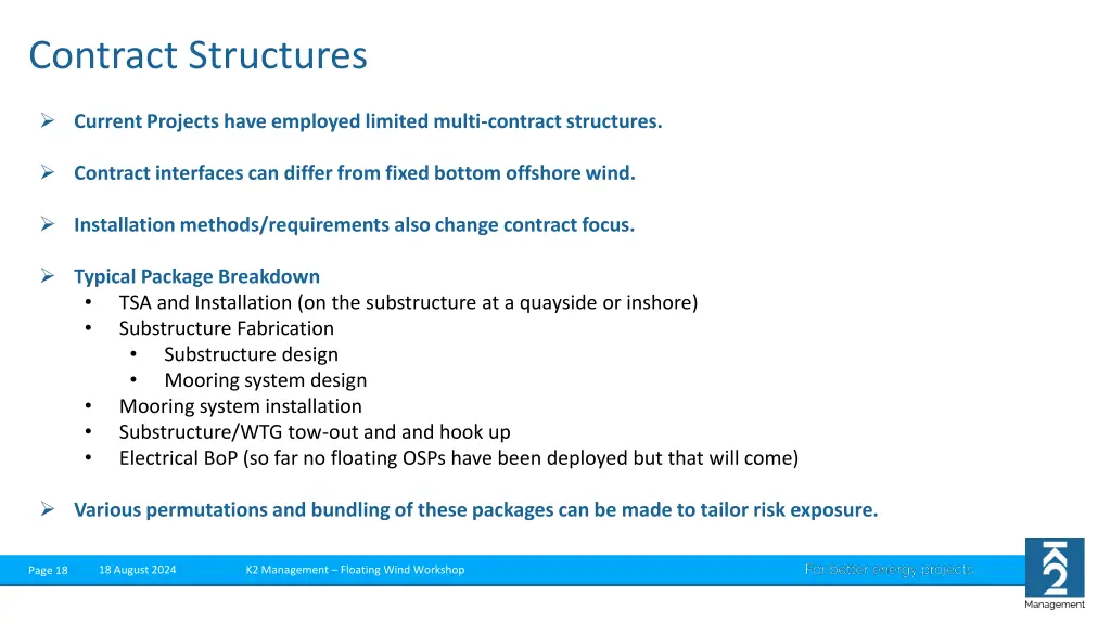 contract structures