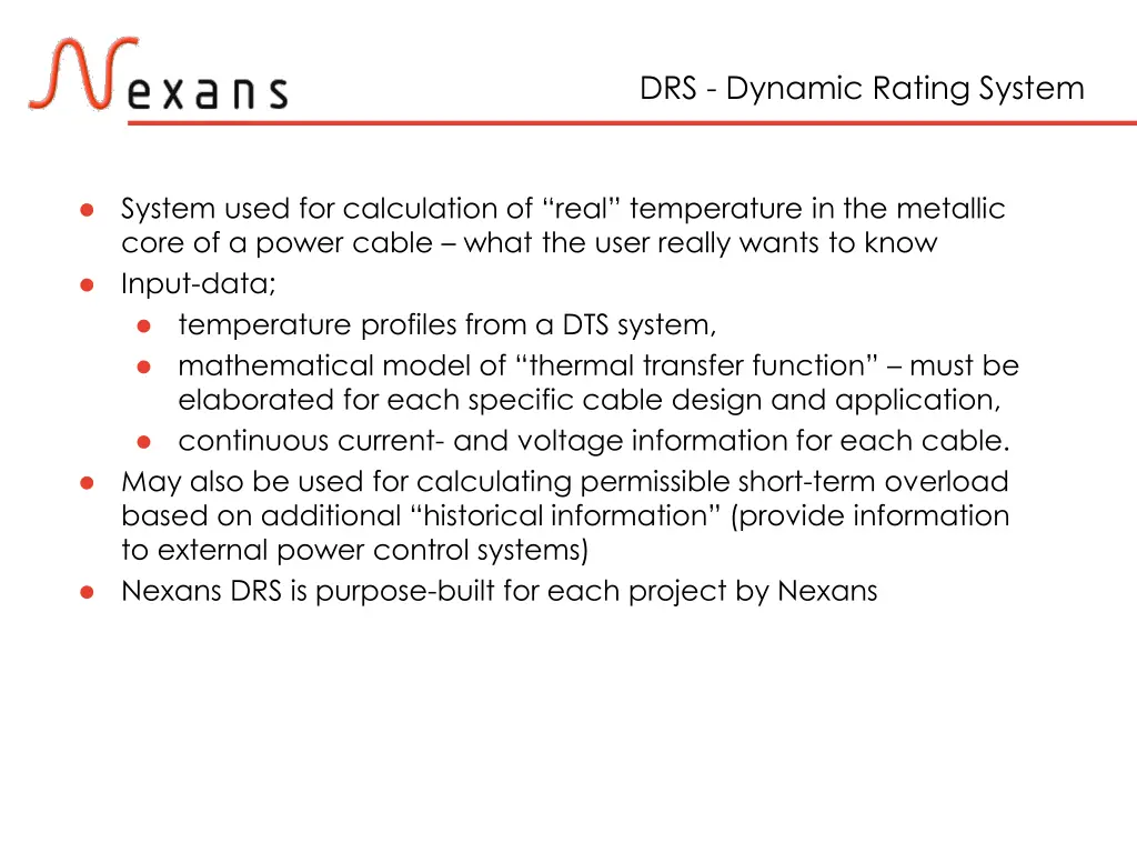 drs dynamic rating system