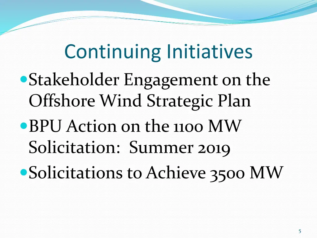 continuing initiatives stakeholder engagement