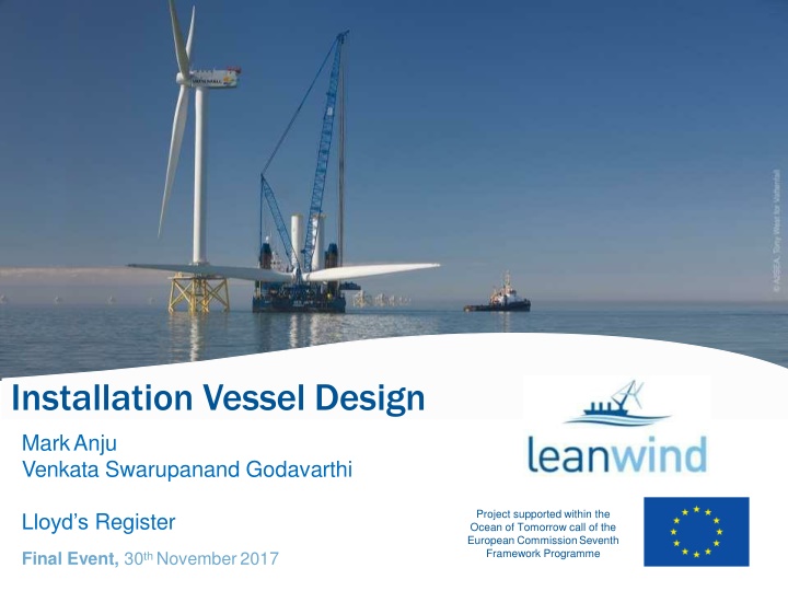 installation vessel design