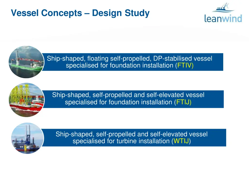 vessel concepts design study