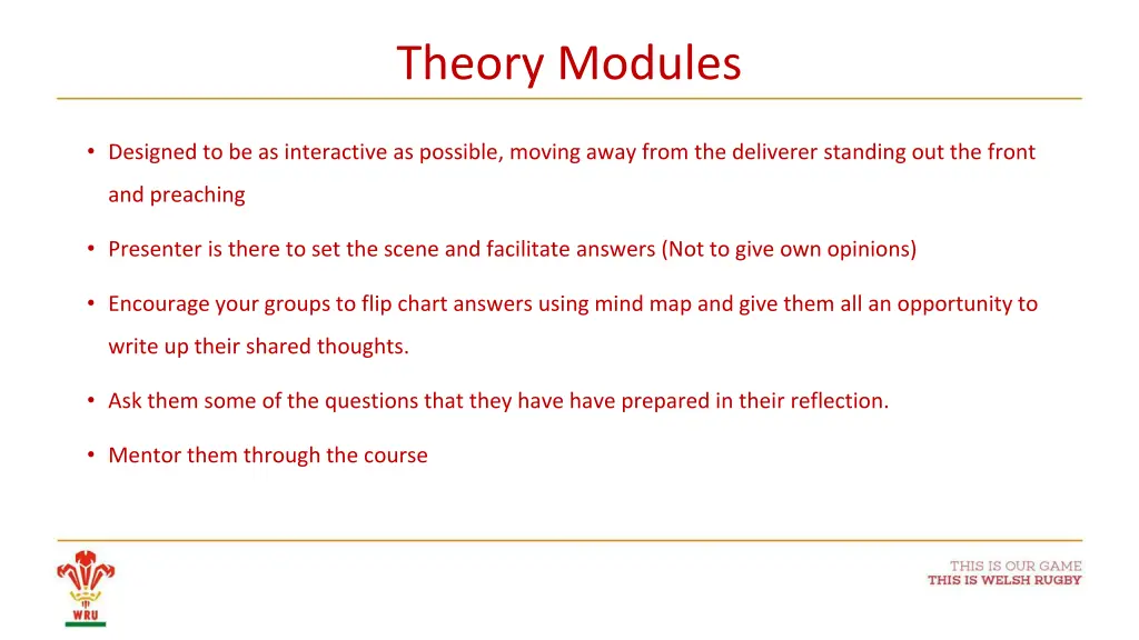 theory modules