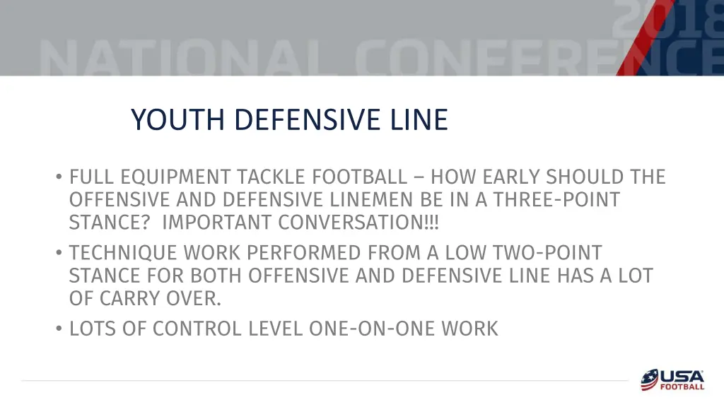 youth defensive line