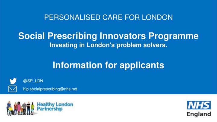 personalised care for london