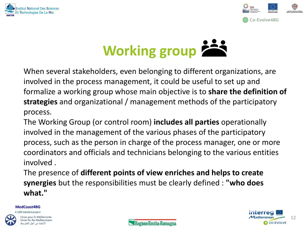 working group