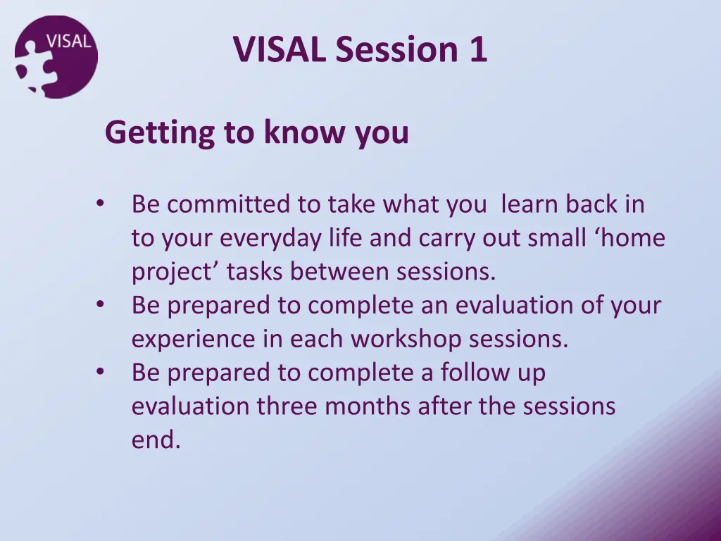 visal session 1 1