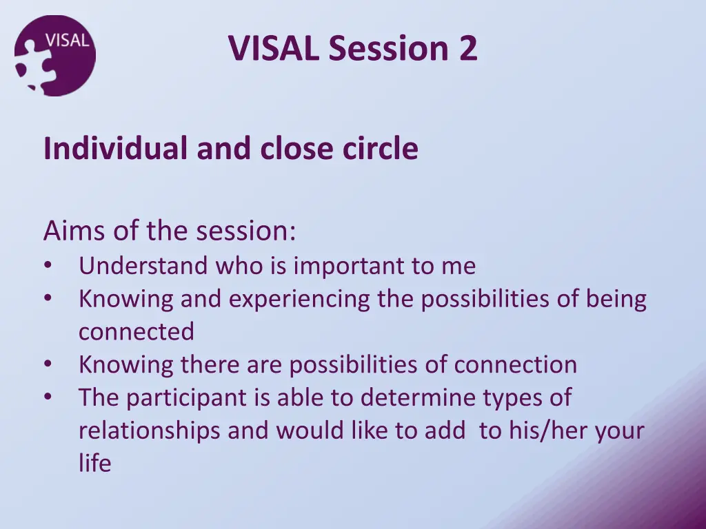 visal session 2