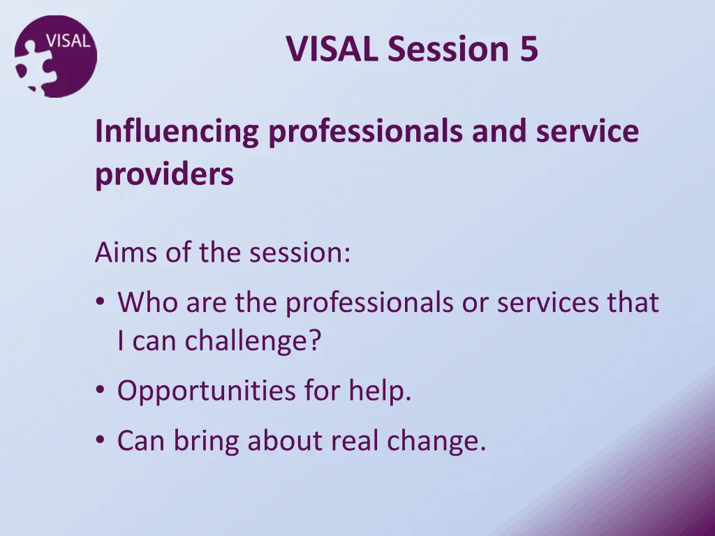 visal session 5