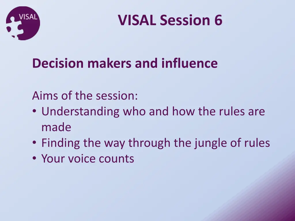 visal session 6