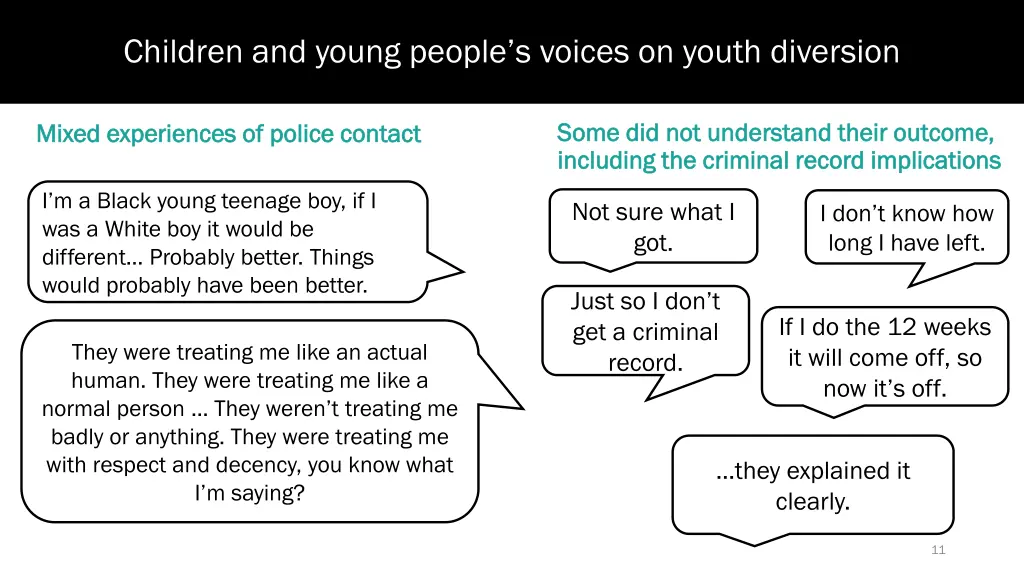 children and young people s voices on youth