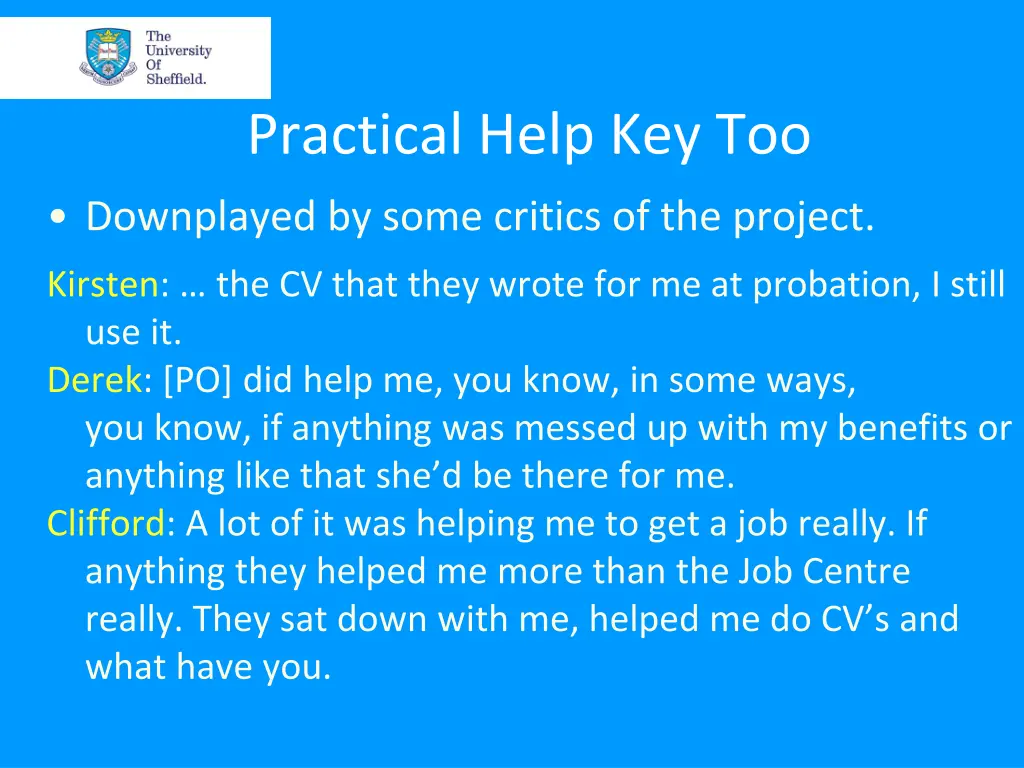 practical help key too