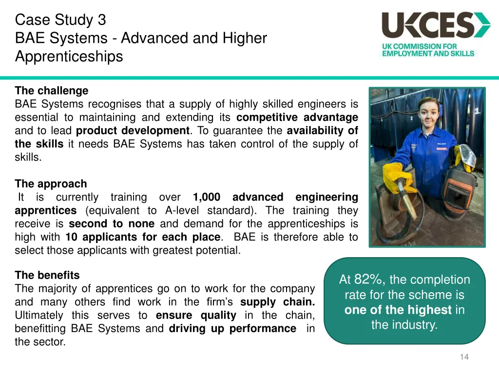 case study 3 bae systems advanced and higher