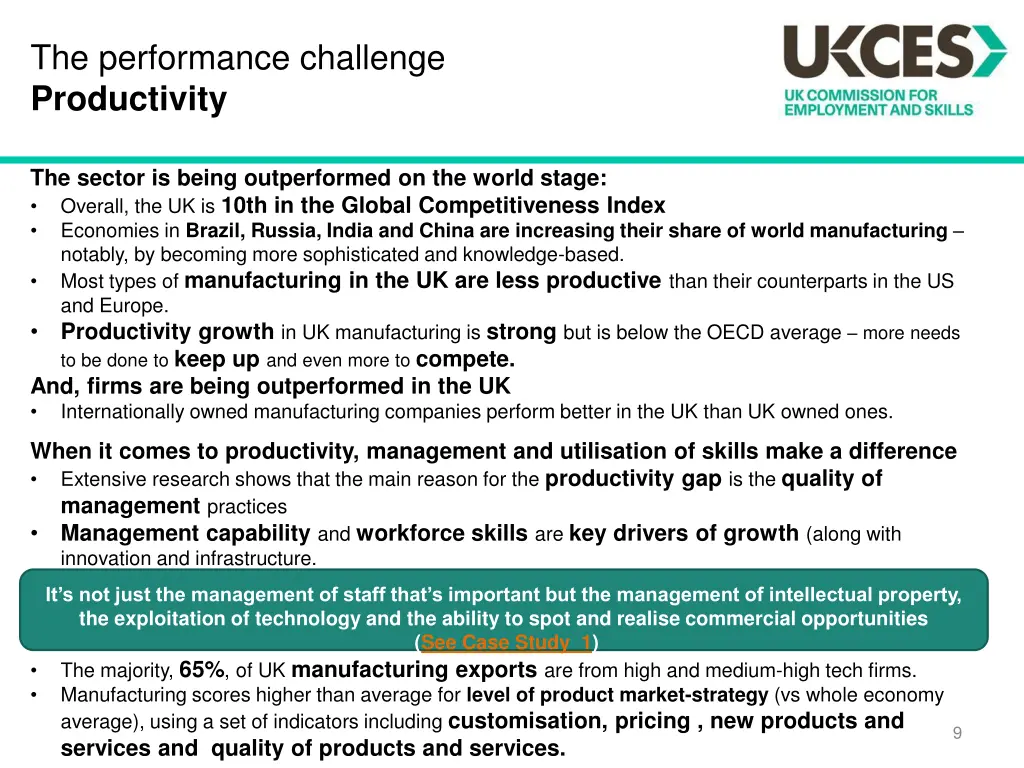 the performance challenge productivity