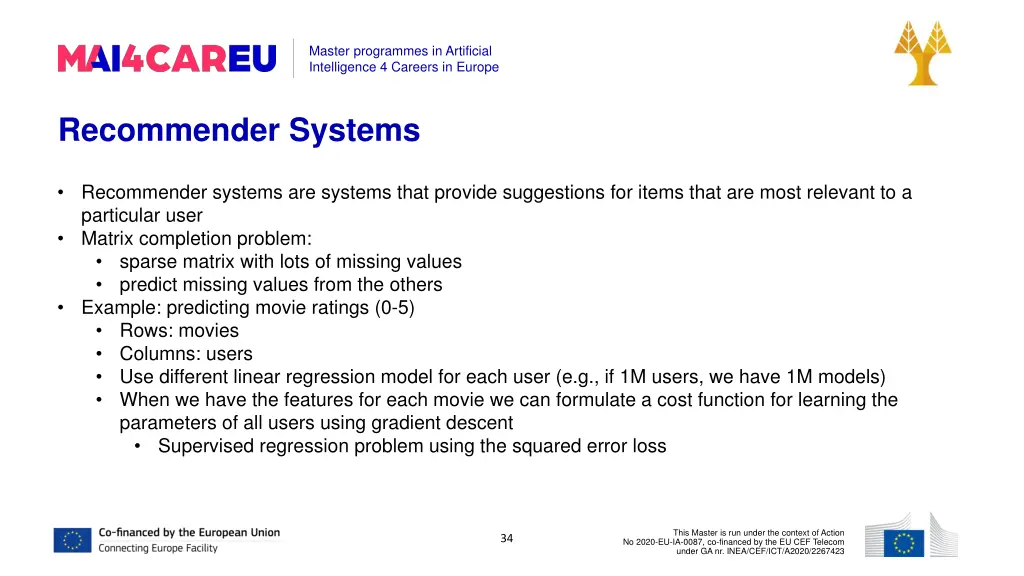 master programmes in artificial intelligence 33