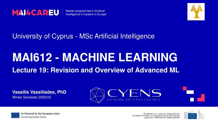 master programmes in artificial intelligence