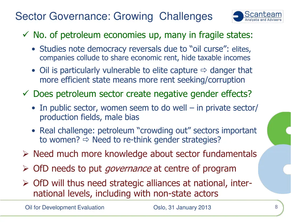 sector governance growing challenges