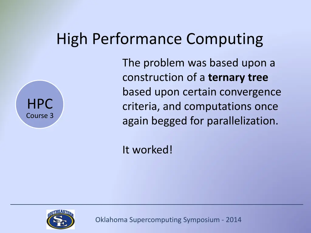 high performance computing 2