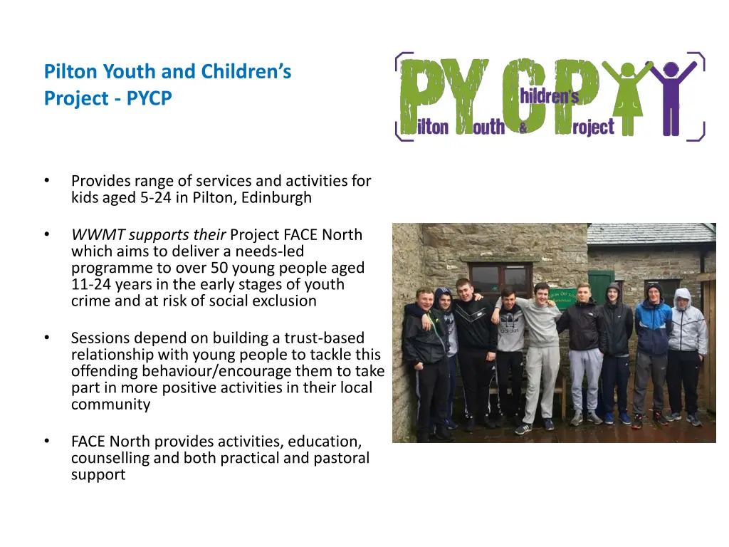 pilton youth and children s project pycp