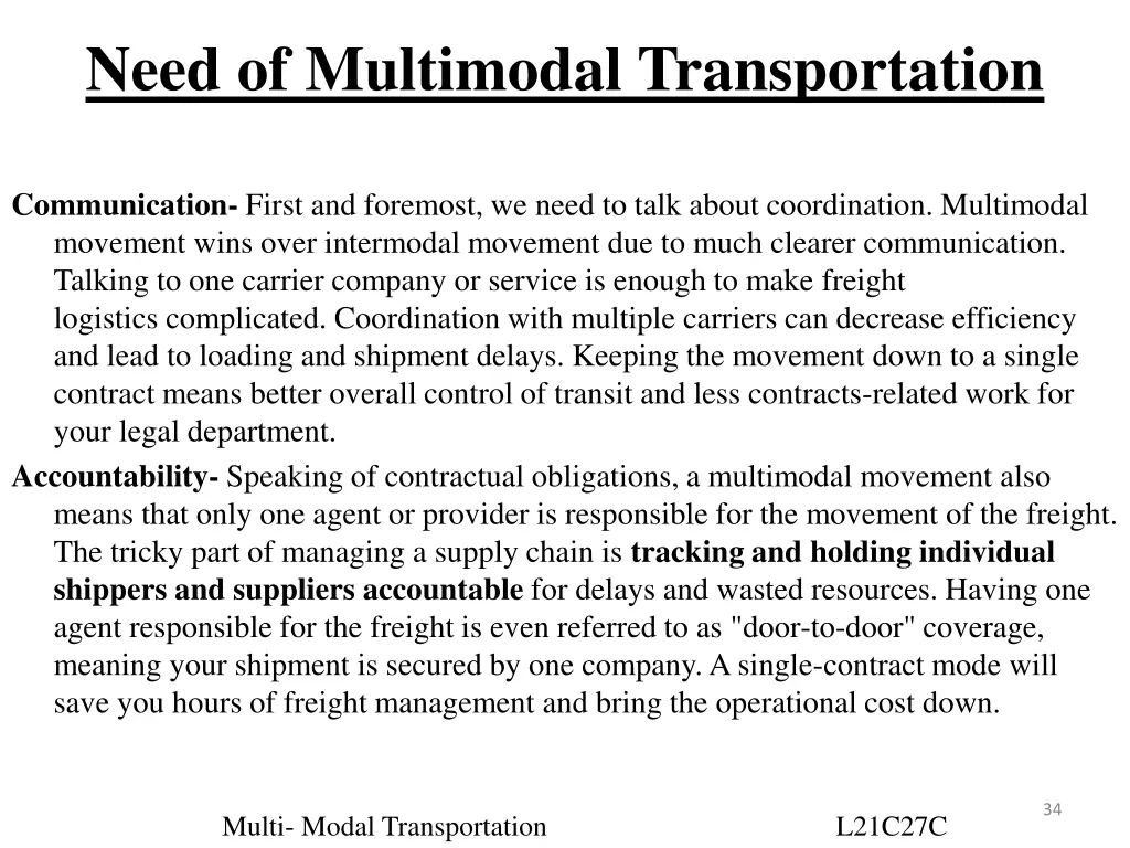 need of multimodal transportation 3