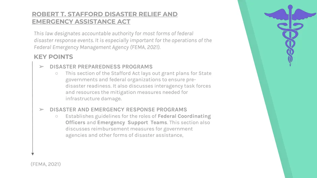 robert t stafford disaster relief and emergency