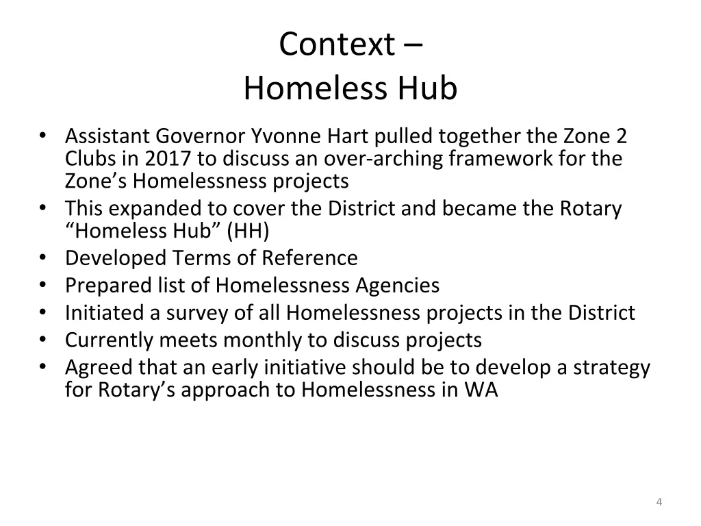 context homeless hub