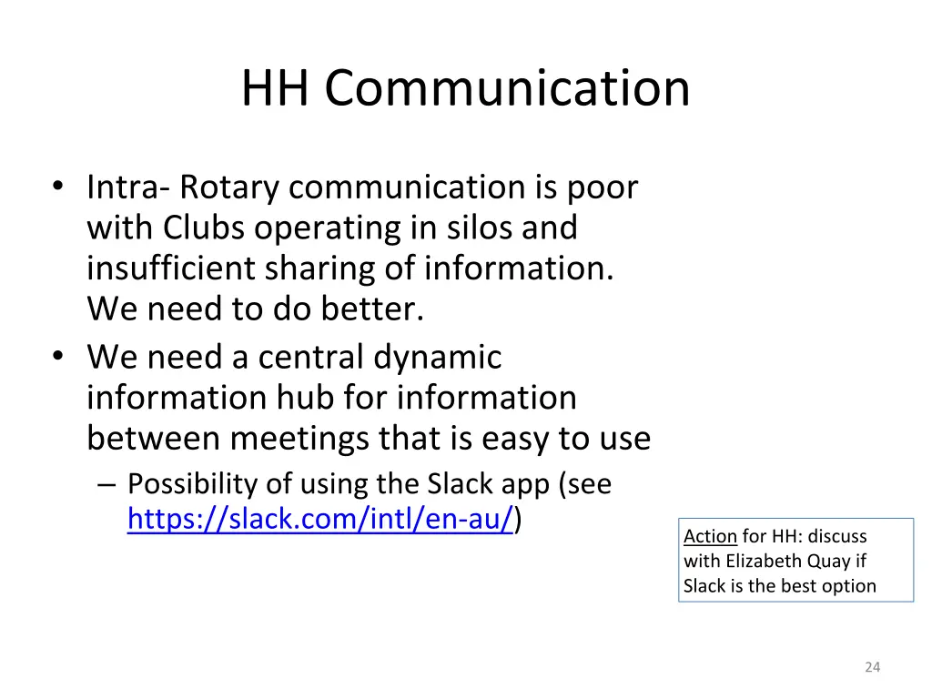 hh communication