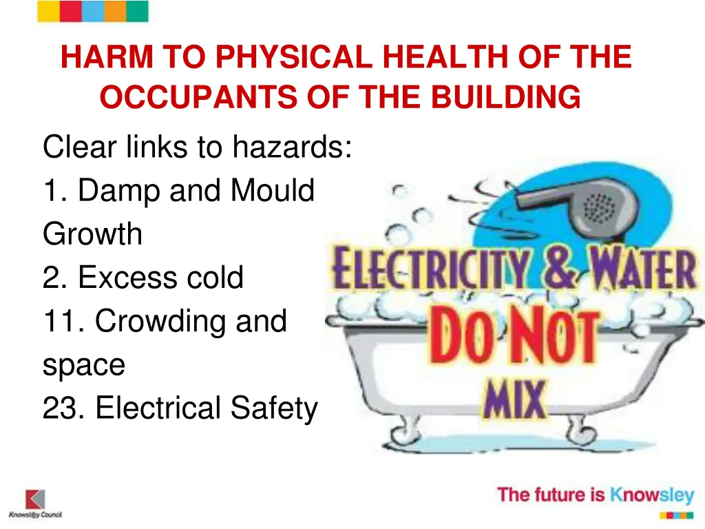 harm to physical health of the occupants