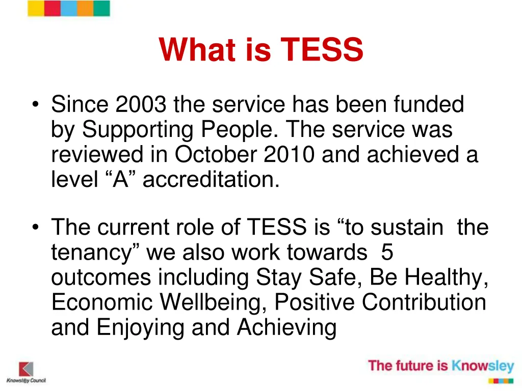 what is tess 1