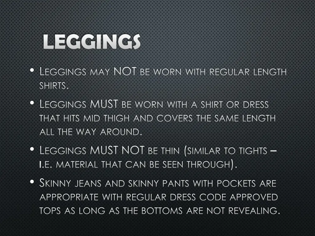 leggings