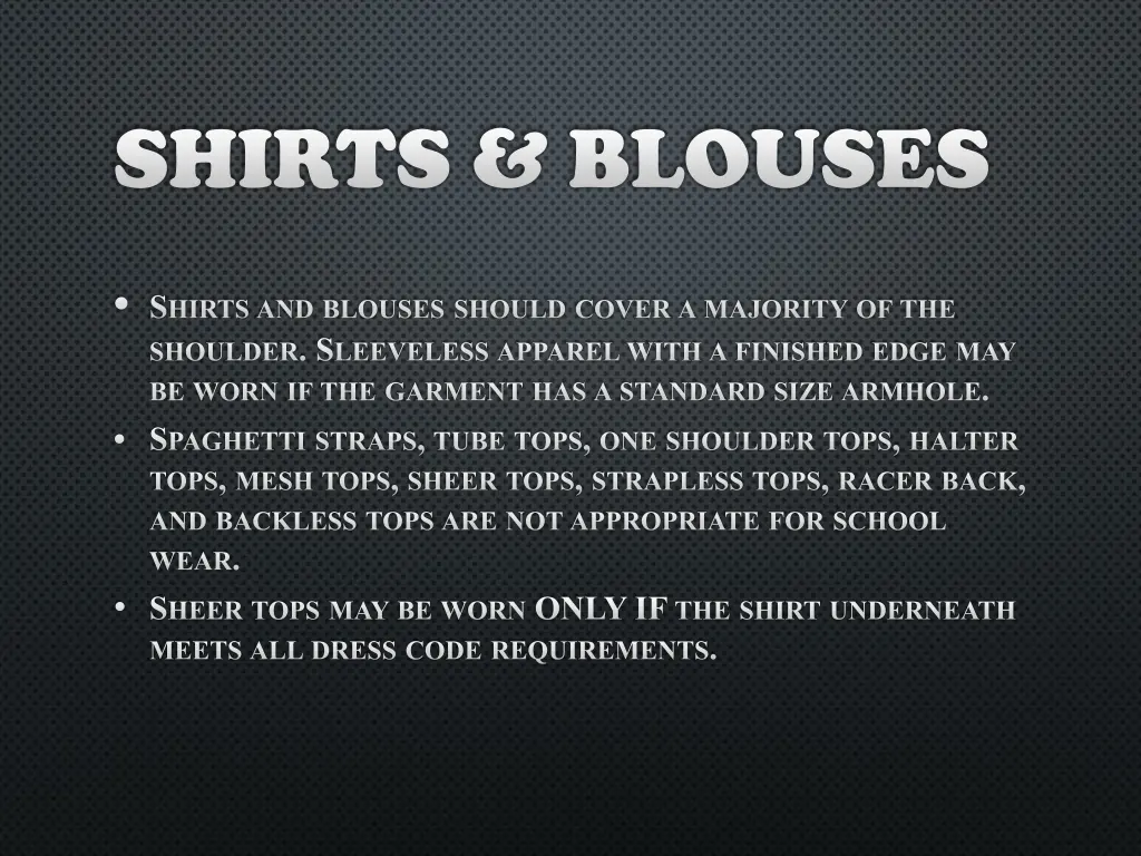 shirts blouses